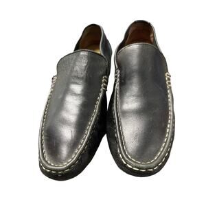 Cole Haan Black Leather Loafers Sz 11